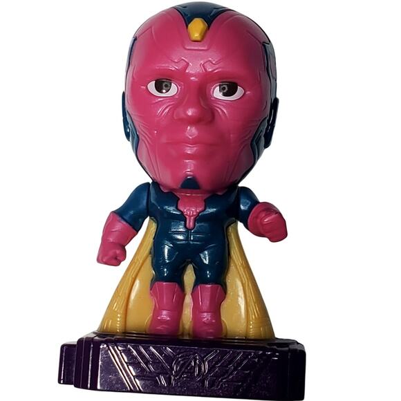 2020 McDonalds Happy Meal Marvel Heroes Vision #3 Toy Figure - Picture 1 of 4